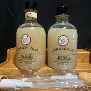 Avon Veilment Natural Spa Body Scrub and Cleansers